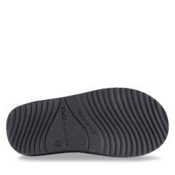 Śniegowce EMU Australia. Czarne buty zimowe chłopięce Emu Australia, bez wzorów, bez zapięcia. Za 499.99 zł.