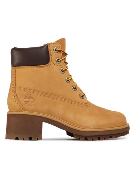 Timberland Trapery Kinsley TB0A25BS231 Żółty. Żółte śniegowce i trapery damskie Timberland, z nubiku. Za 459.99 zł.