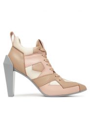 United Nude Półbuty Gem Sneaker Hi 1096386116 Beżowy. Brązowe półbuty damskie United Nude, bez wzorów, ze skóry, bez obcasa, na obcasie, bez zapięcia. Za 1,769.00 zł.