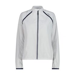 Wodoodporna kurtka z odpinanymi rękawami dla kobiet CMP. Białe kurtki sportowe damskie CMP, uniwersalny, bez wzorów, bez kaptura, rowerowe. Za 340.00 zł.