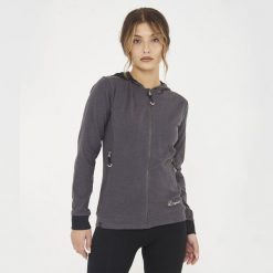 Męska Sportowa Bluza Treningowa Elastyczna Ciemnoszara Melanż. Szare bluzy męskie Legea, m, bez wzorów, z bawełny, bez kaptura, do biegania. Za 96.00 zł.