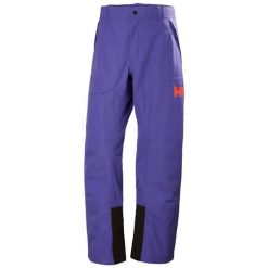 Spodnie narciarskie Helly Hansen Emiko Shell. Fioletowe spodnie sportowe męskie Helly Hansen, m, bez wzorów, narciarskie. Za 927.50 zł.