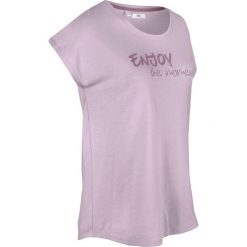 Shirt z nadrukiem, krótki rękaw bonprix dymny bez. Bluzki damskie bonprix. Za 34.99 zł.