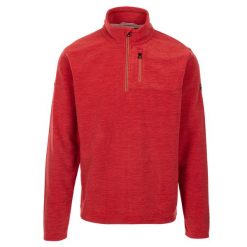 Męska Bluza Polarowa Farnworth AT100. Brązowe bluzy męskie Trespass, l, bez wzorów, z polaru, bez kaptura, trekkingowe. Za 108.99 zł.