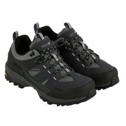 Damskie Buty Do Chodzenia Regen Low. Czarne obuwie sportowe damskie Regatta, bez wzorów, z gumy, trekkingowe. Za 633.99 zł.
