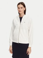 Gant Bluza Shield 4201412 Écru Regular Fit. Bluzy damskie GANT, s, bez wzorów, z bawełny, bez kaptura. Za 449.99 zł.