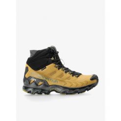 Buty turystyczne męskie La Sportiva Ultra Raptor II Mid Leather GTX. Brązowe trekkingi męskie La Sportiva, za kostkę, trekkingowe. Za 891.99 zł.