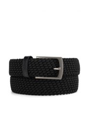 Lasocki Pasek Męski 2M2-007-SS24 Czarny. Czarne paski damskie Lasocki, bez wzorów, ze skóry. Za 79.99 zł.