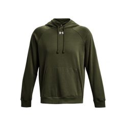 Bluza z kapturem Under Armour Rival Fleece. Białe bluzy sportowe męskie Under Armour, m, bez wzorów, z kapturem. Za 362.00 zł.