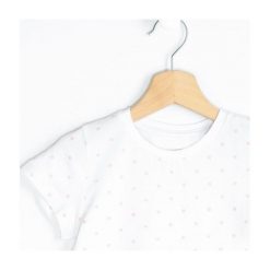 Biała Koszulka All My Hearts. T-shirty i topy dla dziewczynek marki Born2be. Za 19.99 zł.