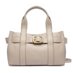 Torebka Calvin Klein. Brązowe torebki do ręki damskie Calvin Klein, bez wzorów, klasyczne, bez dodatków. Za 499.99 zł.