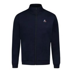 Bluza z pełnym zamkiem błyskawicznym Le Coq Sportif Essential N°1. Niebieskie bluzy męskie le coq sportif, xl, bez wzorów, z materiału, bez kaptura. Za 398.50 zł.
