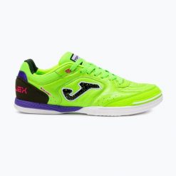 Buty piłkarskie męskie Joma Top Flex IN. Zielone buty sportowe męskie Joma, bez zapięcia, do piłki nożnej. Za 234.47 zł.