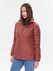 Columbia Kurtka przejściowa Powder Lite™ Jacket Czerwony Regular Fit. Czerwone kurtki sportowe damskie Columbia, xs, bez wzorów, z syntetyku, bez kaptura, outdoorowe. Za 349.00 zł.