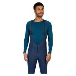 Legginsy na ramiączkach Endura FS260-Pro Thermo II. Niebieskie krótkie spodenki sportowe męskie ENDURA, l, bez wzorów, rowerowe. Za 590.75 zł.