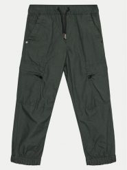 OVS Spodnie cargo 2127612 Zielony Regular Fit. Zielone spodnie materiałowe dla chłopców OVS, bez wzorów, z bawełny. Za 79.99 zł.