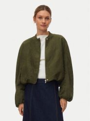 Vero Moda Kurtka bomber Kathy 10346529 Zielony Relaxed Fit. Zielone kurtki damskie Vero Moda, s, bez wzorów, z syntetyku, bez kaptura. Za 359.99 zł.