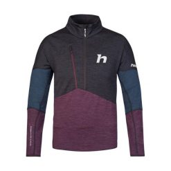 Bluza rozpinana z zamkiem 1/4 Hannah Niro. Brązowe bluzy męskie Hannah, na zimę, m, bez wzorów, bez kaptura. W wyprzedaży za 414.85 zł.