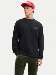 Jack & Jones Bluza Earchive 12287995 Czarny Regular Fit. Czarne bluzy męskie Jack & Jones, m, bez wzorów, z bawełny, bez kaptura. Za 129.99 zł.