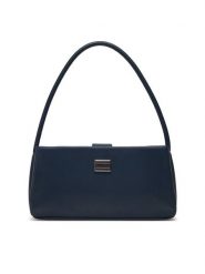 Tommy Jeans Torebka Tjw American Cool Shoulder Bag AW0AW17295 Granatowy. Niebieskie torebki do ręki damskie Tommy Jeans, bez wzorów, z jeansu, bez dodatków. Za 229.99 zł.
