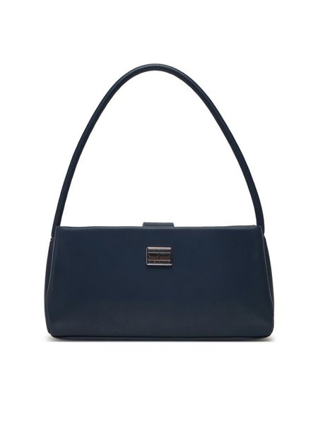 Tommy Jeans Torebka Tjw American Cool Shoulder Bag AW0AW17295 Granatowy. Niebieskie torebki do ręki damskie Tommy Jeans, bez wzorów, z jeansu, bez dodatków. Za 229.99 zł.