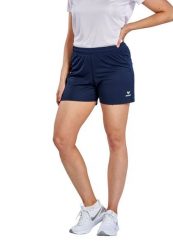 Szorty damskie Erima Rio 2.0. Niebieskie szorty sportowe damskie Erima, bez wzorów, z materiału, na fitness i siłownię. Za 99.50 zł.