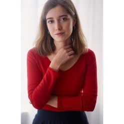 Bluzka Inzolia Rubea XXS czerwony. Bluzki damskie marki Marie Zélie. W wyprzedaży za 101.60 zł.