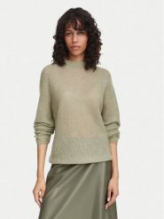 BOSS Sweter Fewena 50564438 Zielony jasny Relaxed Fit. Zielone swetry damskie Boss, s, bez wzorów, z syntetyku, bez kołnierzyka, bez ramiączek, bez kaptura. Za 899.99 zł.