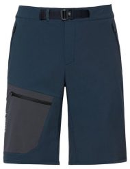 Spodenki męskie Badile II. Niebieskie krótkie spodenki sportowe męskie Vaude, m, bez wzorów, z materiału, narciarskie. Za 458.40 zł.