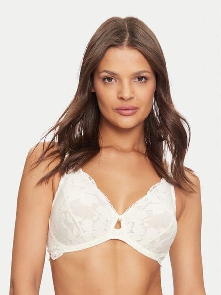 Selmark Biustonosz bezfiszbinowy Federica 61110 Écru. Biustonosze Selmark, bez wzorów, z syntetyku. Za 129.99 zł.