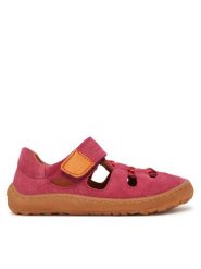 Froddo Sandały Barefoot Elastic Sandal G3150262-12 S Różowy. Czerwone sandały dziewczęce Froddo, ze skóry, bez zapięcia. Za 239.99 zł.