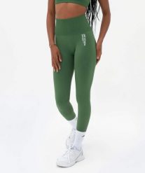 Legginsy dziewczęce Super Strong - Dune. Zielone legginsy damskie JOY STUDIO, bez wzorów, z materiału, długie. Za 199.00 zł.