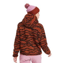 Bluza damska z kapturem Protest Prtfassa. Brązowe bluzy damskie Protest, bez wzorów, z kapturem. Za 342.50 zł.