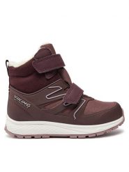 Viking Śniegowce Equip Defence Warm Wp 2V 3-94400-4853 Fioletowy. Fioletowe buty zimowe chłopięce Viking, bez wzorów, z materiału, bez zapięcia. Za 349.99 zł.
