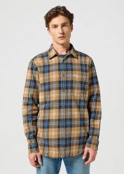 WRANGLER MĘSKA KOSZULA 1 PKT SHIRT DUON 112357225 W5X2008619. Koszule męskie Wrangler, m, bez wzorów, bez kołnierzyka, bez ramiączek. Za 229.99 zł.
