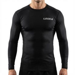 Koszulka Damska Biegowa Body 3 Czarna. Czarne body damskie Legea, bez wzorów, z elastanu. Za 60.00 zł.