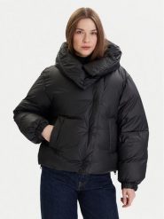 Marc O'Polo Denim Kurtka puchowa 500 0006 533 Czarny Regular Fit. Czarne kurtki damskie Marc O'Polo DENIM, xxl, bez wzorów, z denimu, bez kaptura. Za 1,079.00 zł.