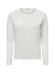 Marie Lund sweter z dzianiny - Nak Kobiety Bawełna biały, XL. Białe swetry damskie Marie Lund, xl, bez wzorów, z bawełny, bez kołnierzyka, bez ramiączek, bez kaptura. Za 169.95 zł.