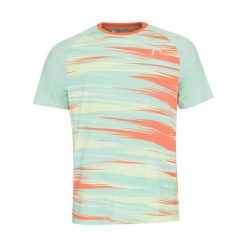 T-shirt męski TOPSPIN. Brązowe t-shirty męskie Head, m, bez wzorów, z materiału, sportowe, bez kołnierzyka. W wyprzedaży za 140.00 zł.