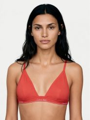 Calvin Klein Swimwear Góra od bikini LV00Q61208 Różowy. Czerwone bikini damskie Calvin Klein Swimwear, l, bez wzorów. Za 249.99 zł.
