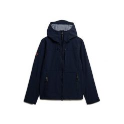 Bluza z kapturem Superdry Softshell Tech. Niebieskie bluzy męskie Superdry., m, bez wzorów, z softshellu, z kapturem. W wyprzedaży za 371.50 zł.
