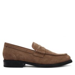 Półbuty Vagabond Shoemakers. Brązowe półbuty na co dzień męskie Vagabond Shoemakers, bez zapięcia. Za 399.99 zł.