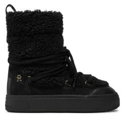 Śniegowce Tommy Hilfiger. Czarne śniegowce i trapery damskie Tommy Hilfiger. Za 429.99 zł.