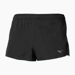 Spodenki do biegania męskie Mizuno Tech Light Split 1.5. Czarne krótkie spodenki sportowe męskie Mizuno, m, bez wzorów, do biegania. Za 279.99 zł.