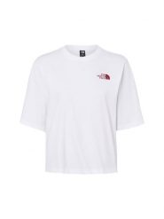 The North Face Koszulka Kobiety Bawełna (100%) biały, M. Białe t-shirty damskie The North Face, m, bez wzorów, z bawełny, eleganckie, bez kołnierzyka. Za 199.95 zł.