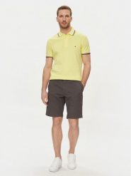 Tommy Hilfiger Szorty materiałowe Harlem MW0MW23568 Szary Regular Fit. Szare szorty męskie Tommy Hilfiger, m, bez wzorów, z bawełny. Za 209.99 zł.