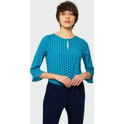 Elegancka bluzka w kropki. Bluzki damskie Greenpoint. Za 29.99 zł.