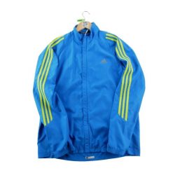 Second life - Kurtka Męska Response DS Wind Jkt - Stan bardzo dobry. Niebieskie kurtki męskie Adidas, m, bez wzorów, z materiału, na fitness i siłownię. Za 164.76 zł.