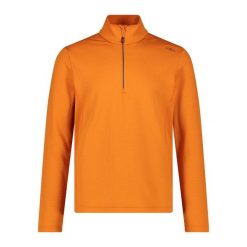 Golf męski techniczny CMP 3G10747. Brązowe bluzy męskie CMP, l, bez wzorów, bez kaptura. W wyprzedaży za 286.55 zł.
