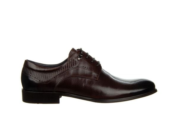 Półbuty John Doubare QA527-C5-A77 Coffee 104209, Brązowy, Skóra naturalna - 43. Brązowe półbuty na co dzień męskie John Doubare, ze skóry, klasyczne, bez zapięcia. W wyprzedaży za 494.10 zł.